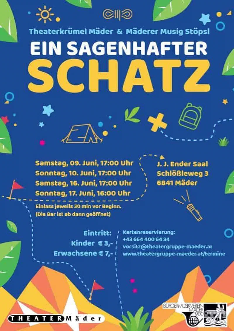 Flyer Ein sagenhafter Schatz