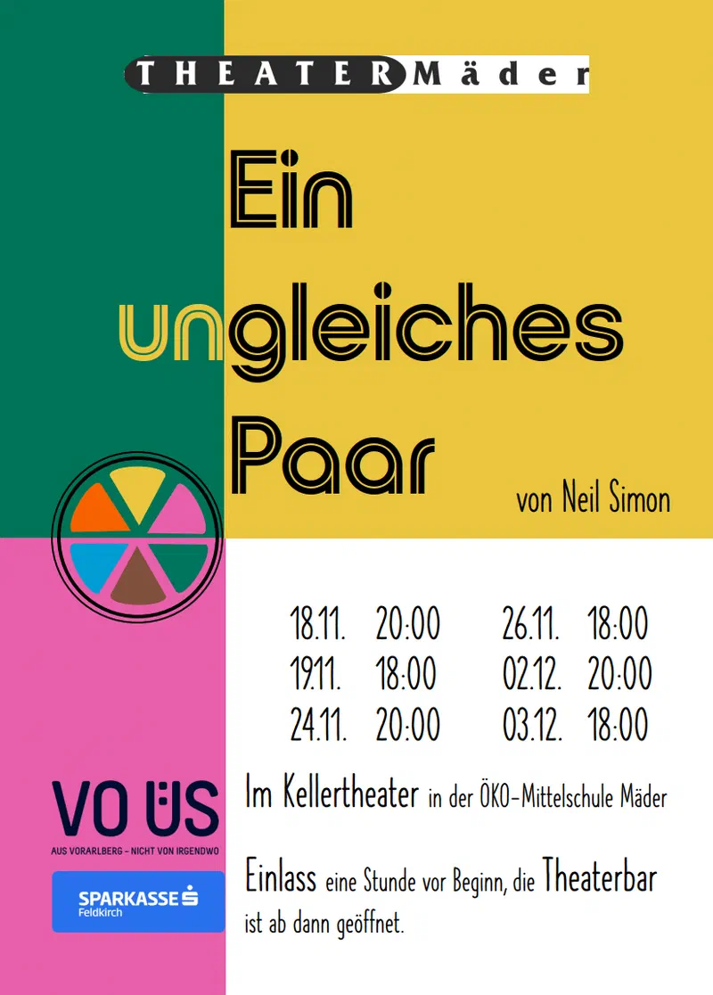 Flyer Ein ungleiches Paar