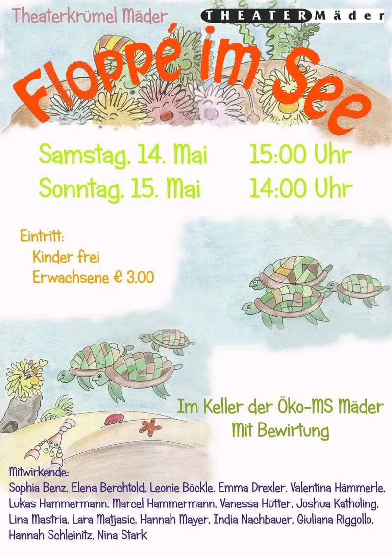 Flyer Floppè im See