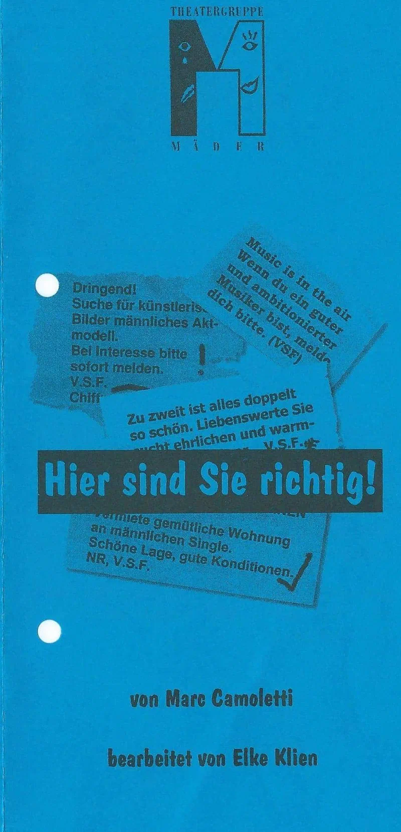 Flyer Hier sind Sie richtig!