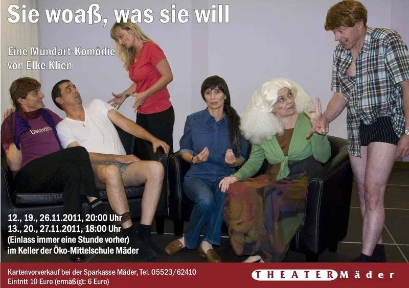 Flyer Sie woaß, was sie will
